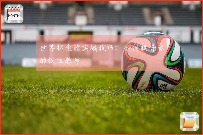 世界杯竞猜实战技巧：如何提升你的投注胜率