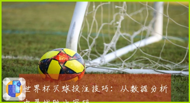世界杯买球投注技巧：从数据分析中寻找胜出密码
