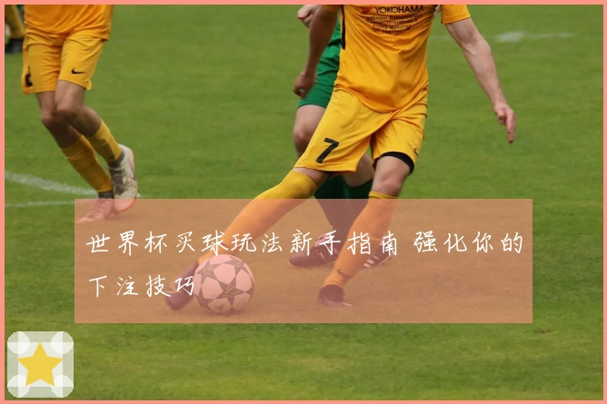 世界杯买球玩法新手指南 强化你的下注技巧