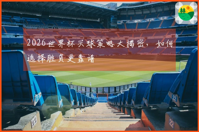 2026世界杯买球策略大揭密，如何选择胜负更靠谱