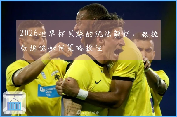 2026世界杯买球的玩法解析，数据告诉你如何策略投注